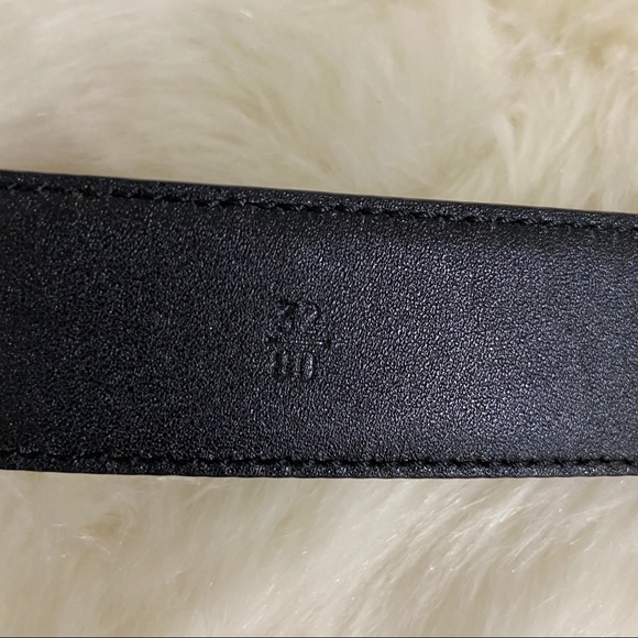 Prada Men’s Black Leather Belt NWOT - Picture 3 of 7